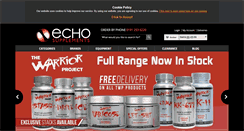 Desktop Screenshot of echosupplements.com